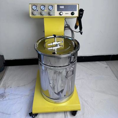 Электростатическая вакуумная покрытие HXC-600A металлический порошок распылитель для стальной подложки