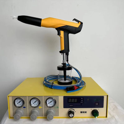 Электростатическая вакуумная покрытие HXC-600A металлический порошок распылитель для стальной подложки