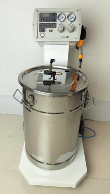 HXC-310 порошковый картридж вакуумное покрытие электростатическая металлическая распыляющая машина с роликом