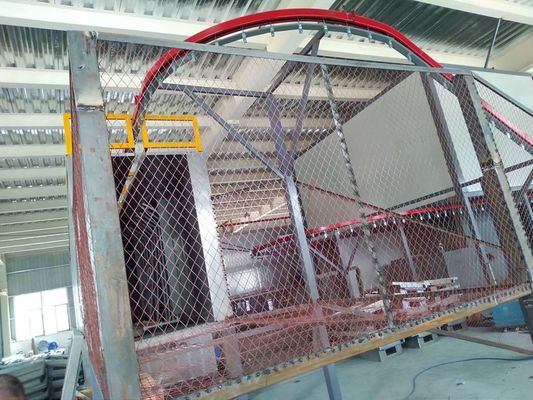 Высокопроизводительная автоматизированная линия покрытия порошковым покрытием