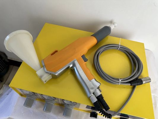 Casio Elektro Statik Boya Steel Substrate Powder Coating Gun с вибрационным поглощением
