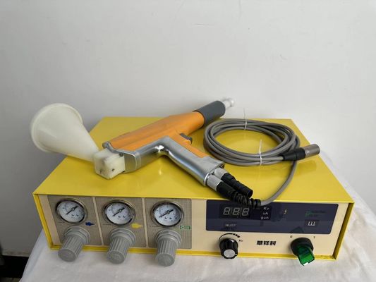Casio Elektro Statik Boya Steel Substrate Powder Coating Gun с вибрационным поглощением