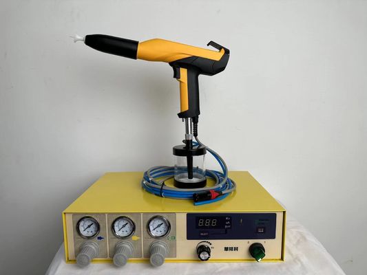 Casio Elektro Statik Boya Steel Substrate Powder Coating Gun с вибрационным поглощением