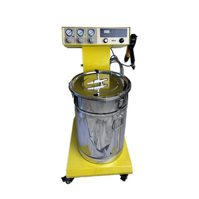 машина для покрытия металлической поверхности порошковым покрытием